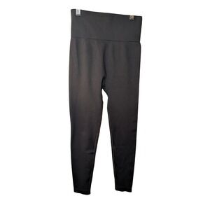 QQQ‎ Gray Leggings Ribbed Size S (Q22)